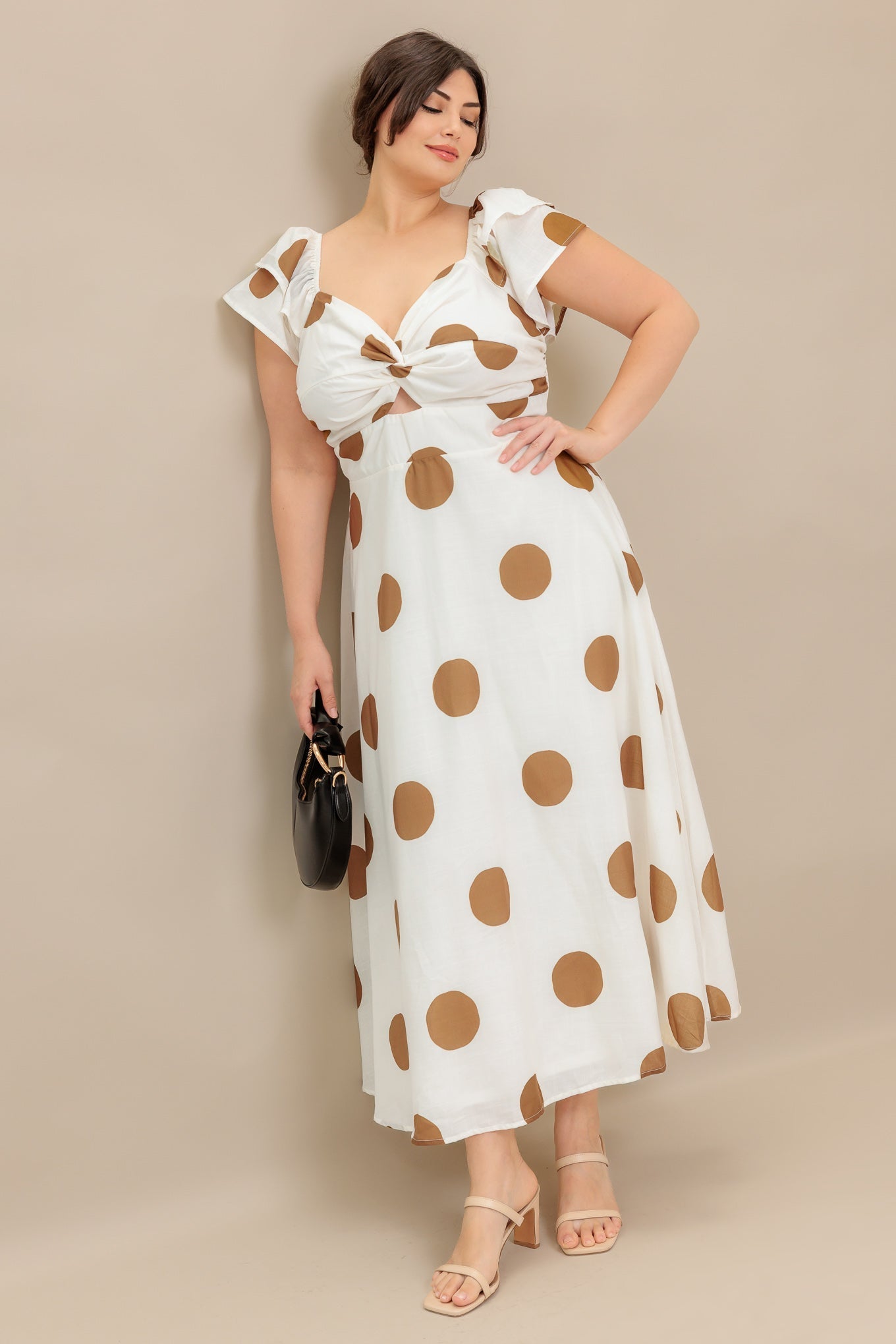 MOJITO MOOD WOVEN MIDI DRESS Flying Tomato