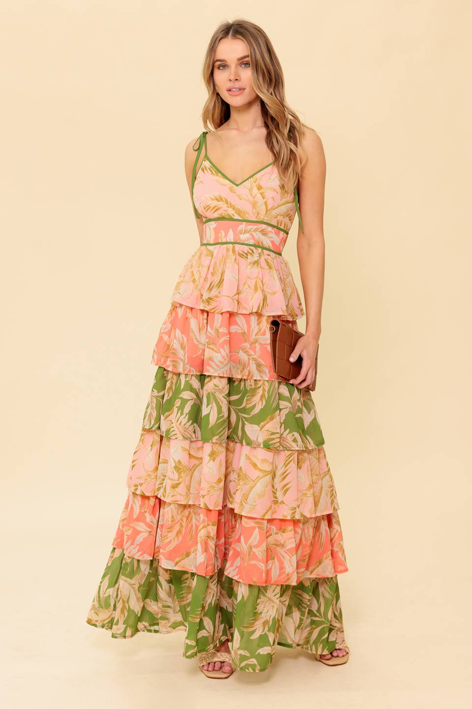 FEELS LIKE HOME WOVEN MAXI DRESS Flying Tomato