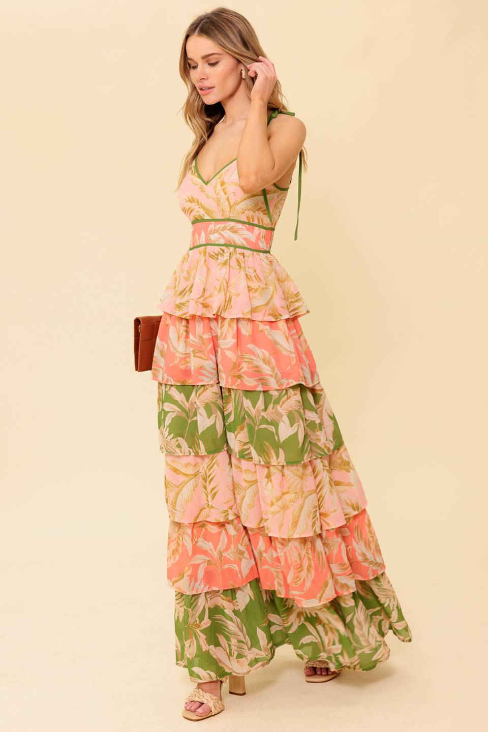 FEELS LIKE HOME WOVEN MAXI DRESS Flying Tomato