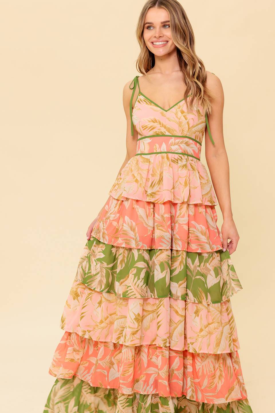 FEELS LIKE HOME WOVEN MAXI DRESS Flying Tomato