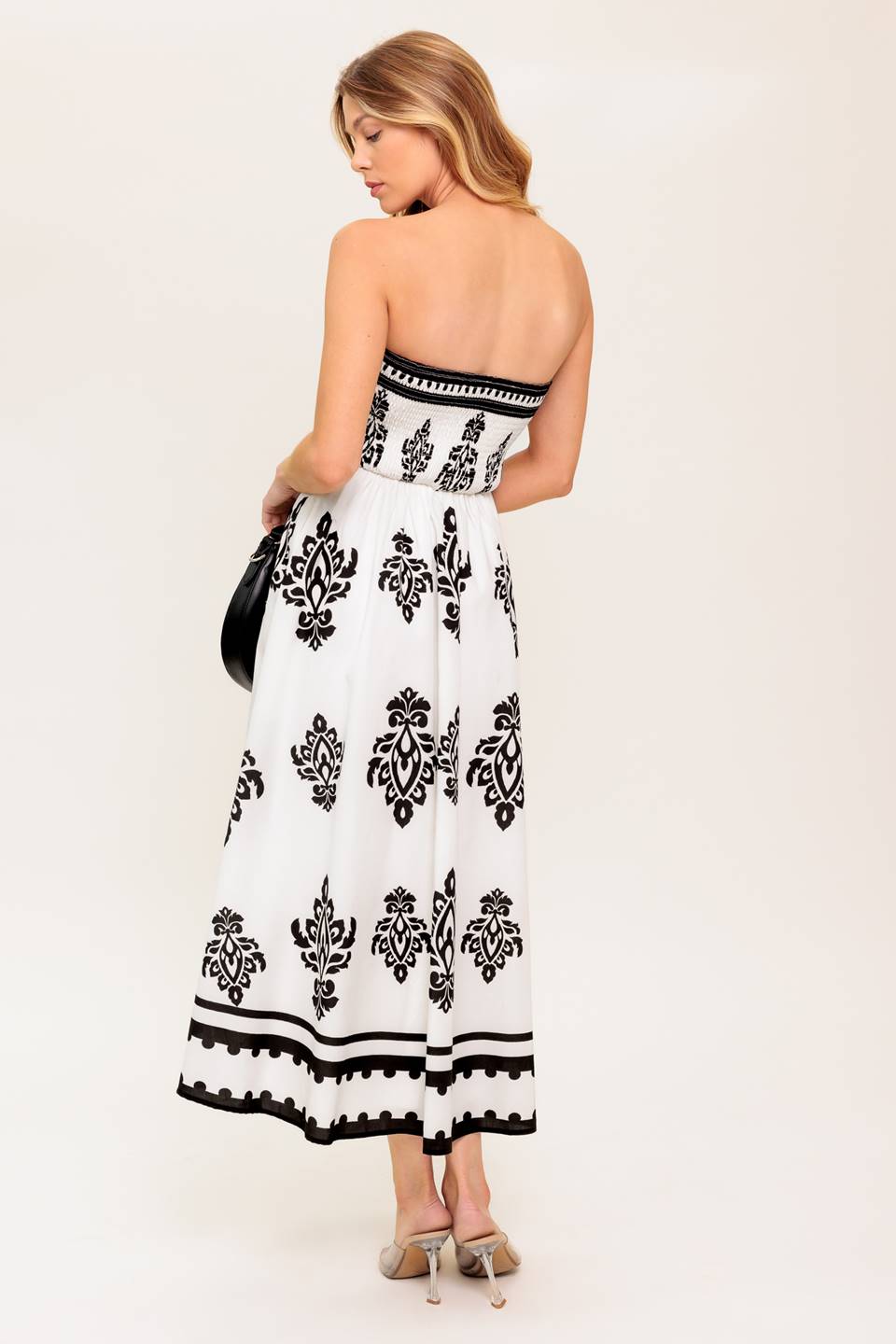 MYSTIC TWILIGHT WOVEN MDI DRESS Flying Tomato