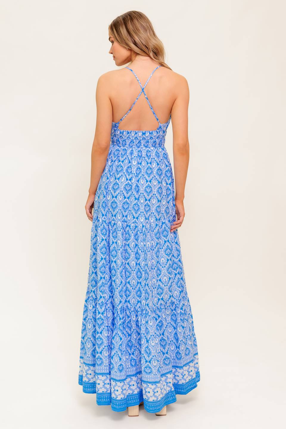 WILDFLOWER RHAPSODY WOVEN MAXI DRESS Flying Tomato