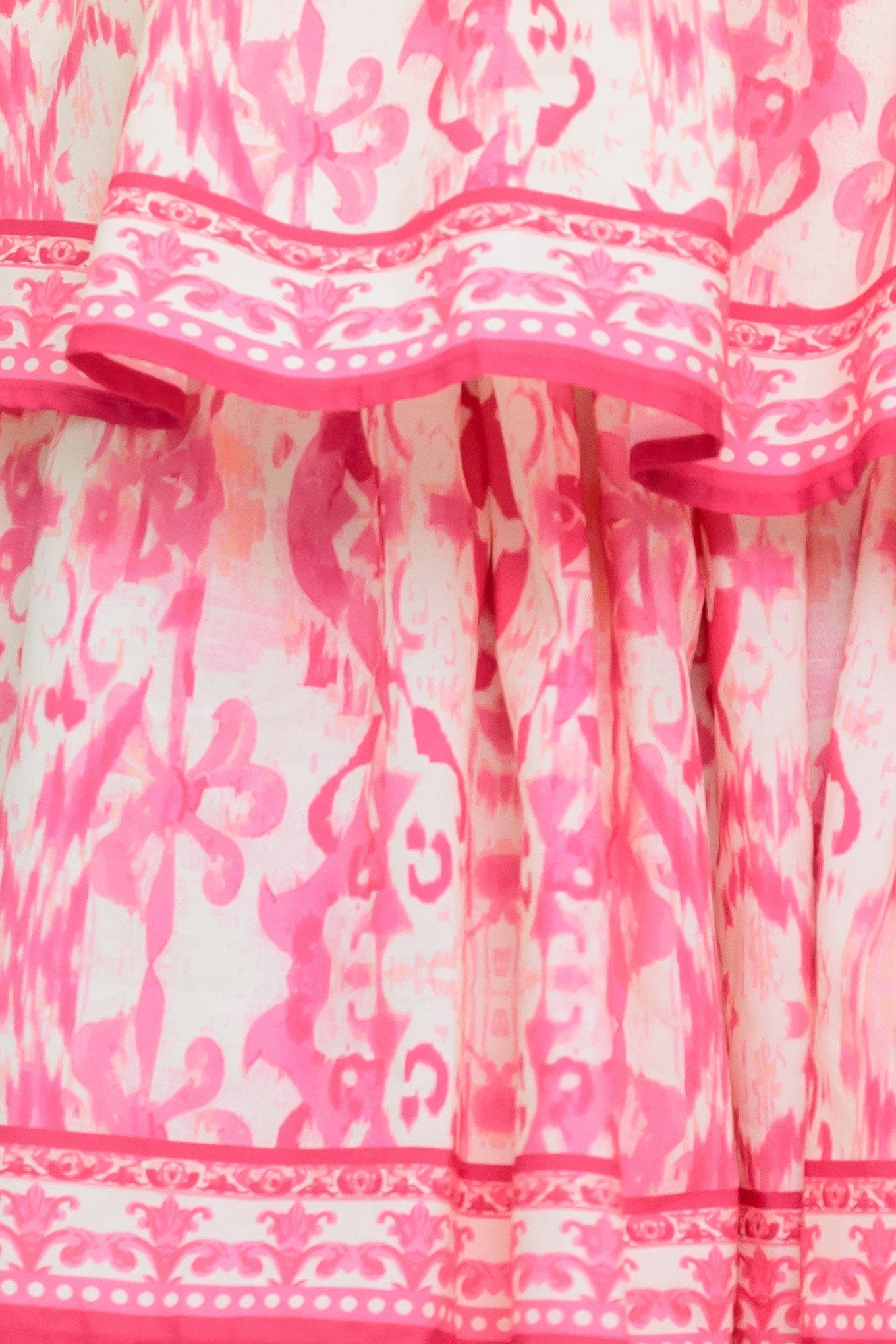 BLUSHING BLOSSOM FUCHSIA WOVEN MAXI DRESS Flying Tomato