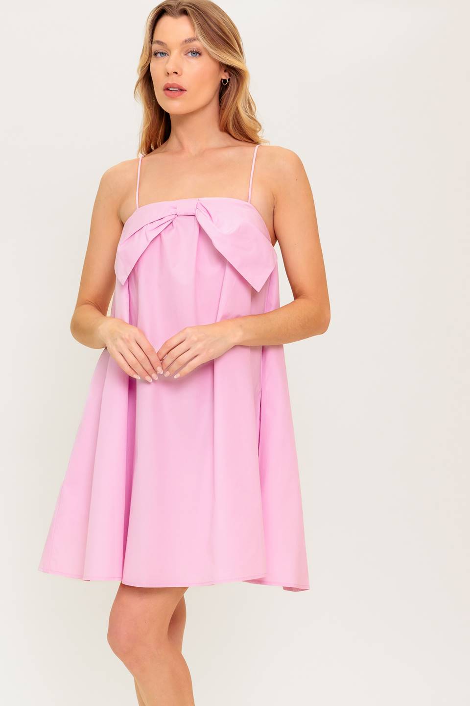 INVESTED IN YOU WOVEN MINI DRESS Flying Tomato