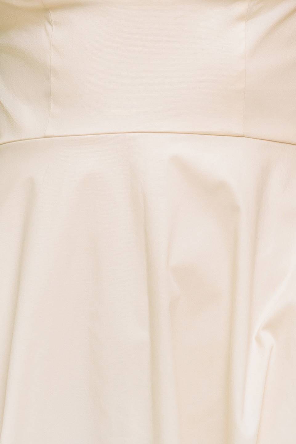 OCEAN SHEEN TENDER CREAM WOVEN MIDI DRESS Flying Tomato