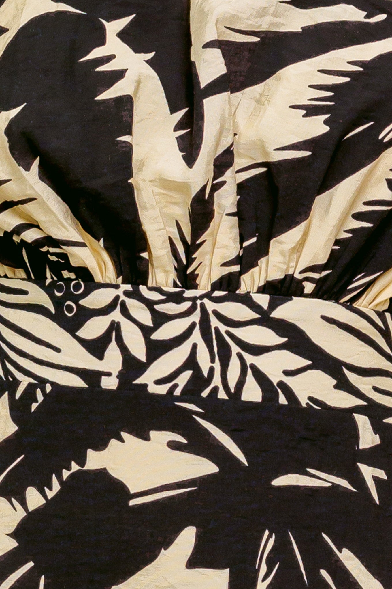 TROPIC SPIRAL WOVEN MINI DRESS Flying Tomato