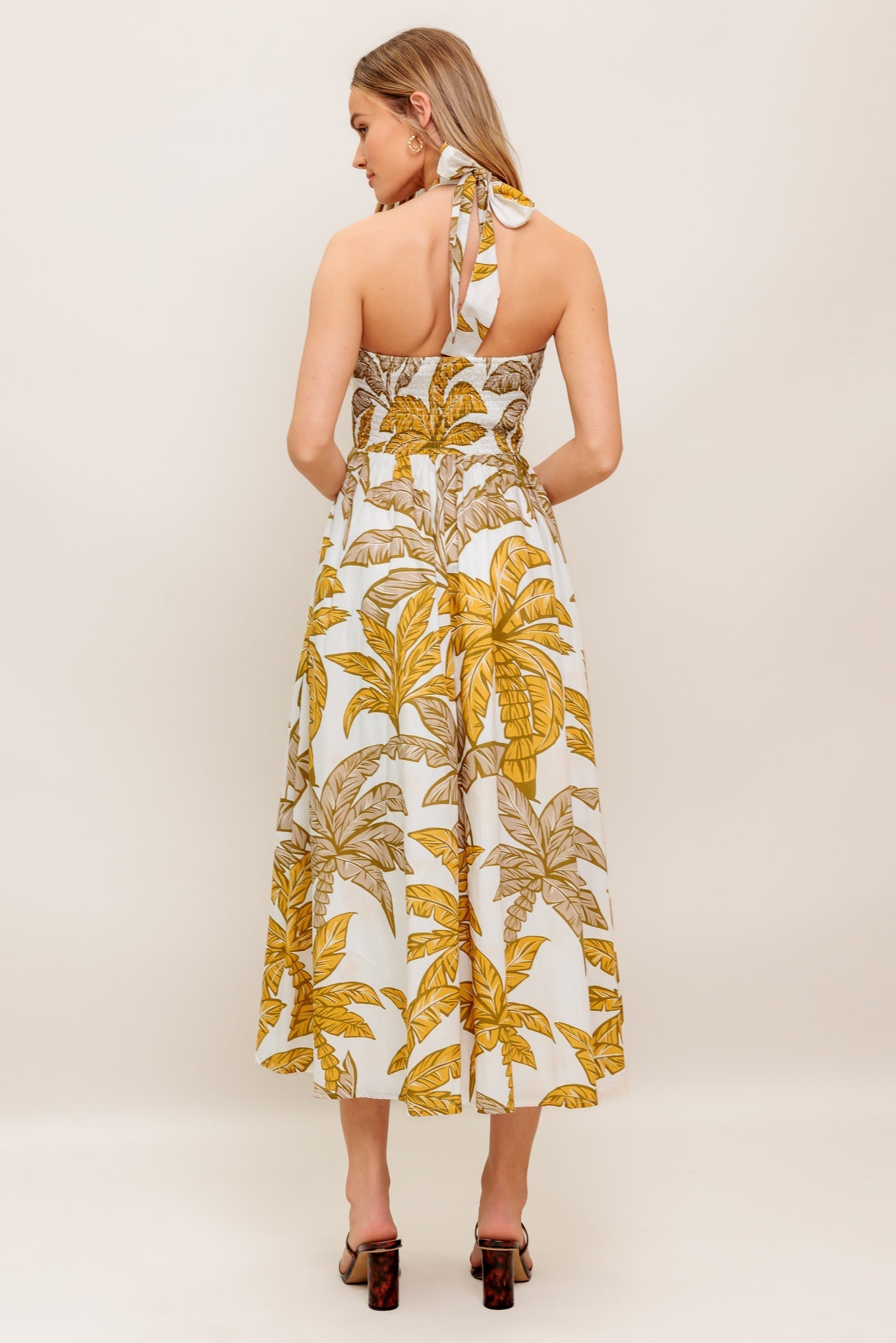 PETITE LOVE WOVEN MIDI DRESS Flying Tomato
