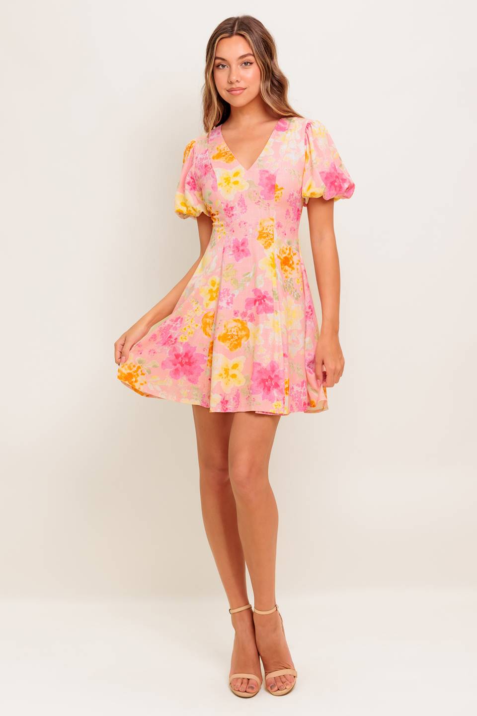 MARGARITA MOOD WOVEN MINI DRESS Flying Tomato