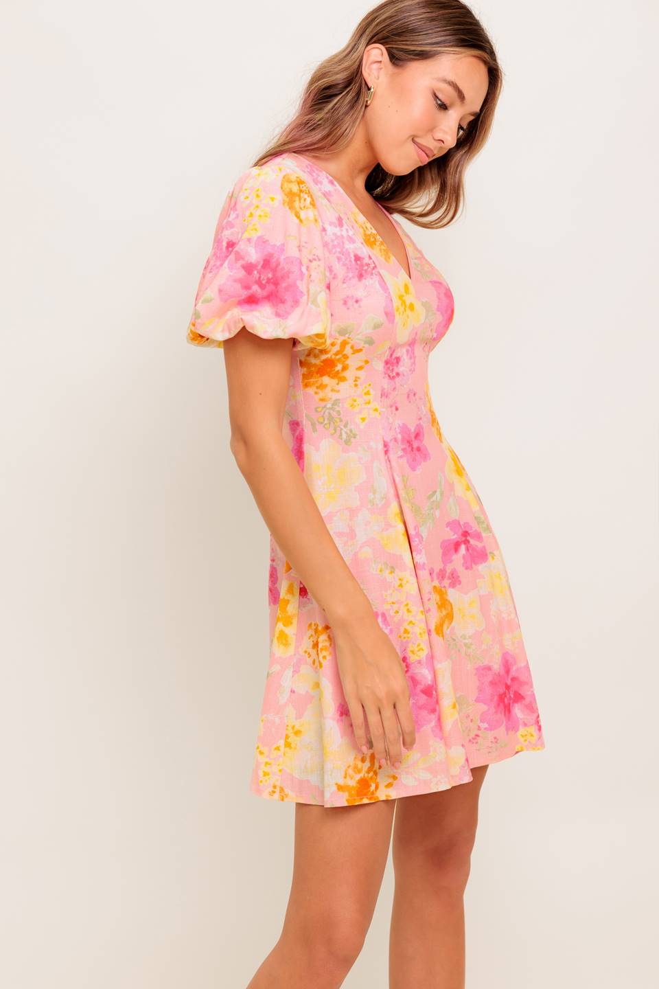 MARGARITA MOOD WOVEN MINI DRESS Flying Tomato