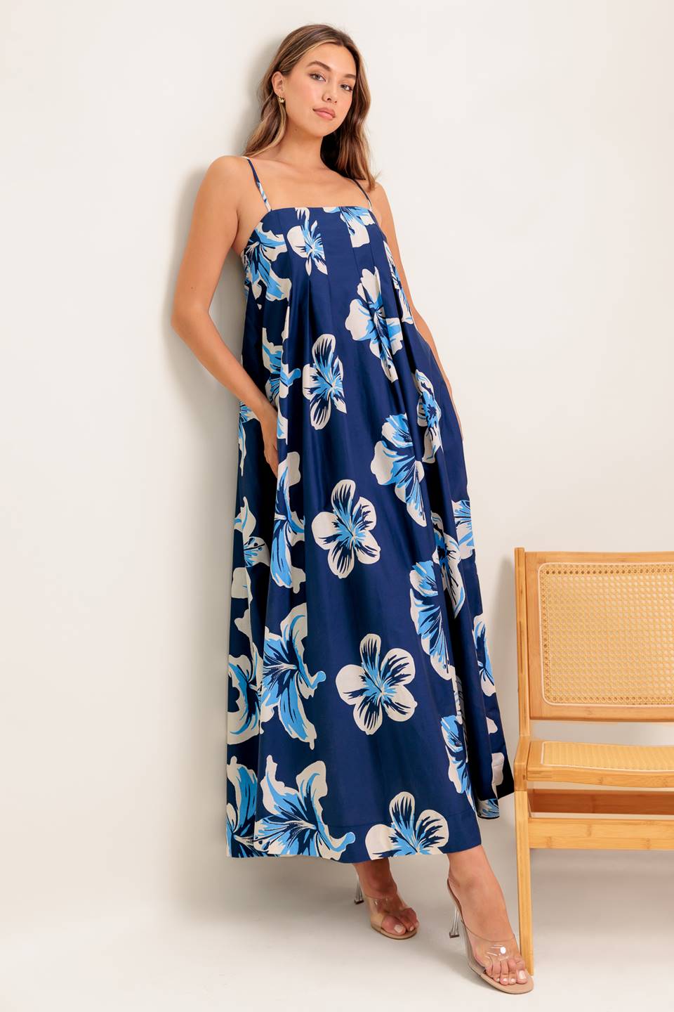 ON MY WAY WOVEN MAXI DRESS Flying Tomato