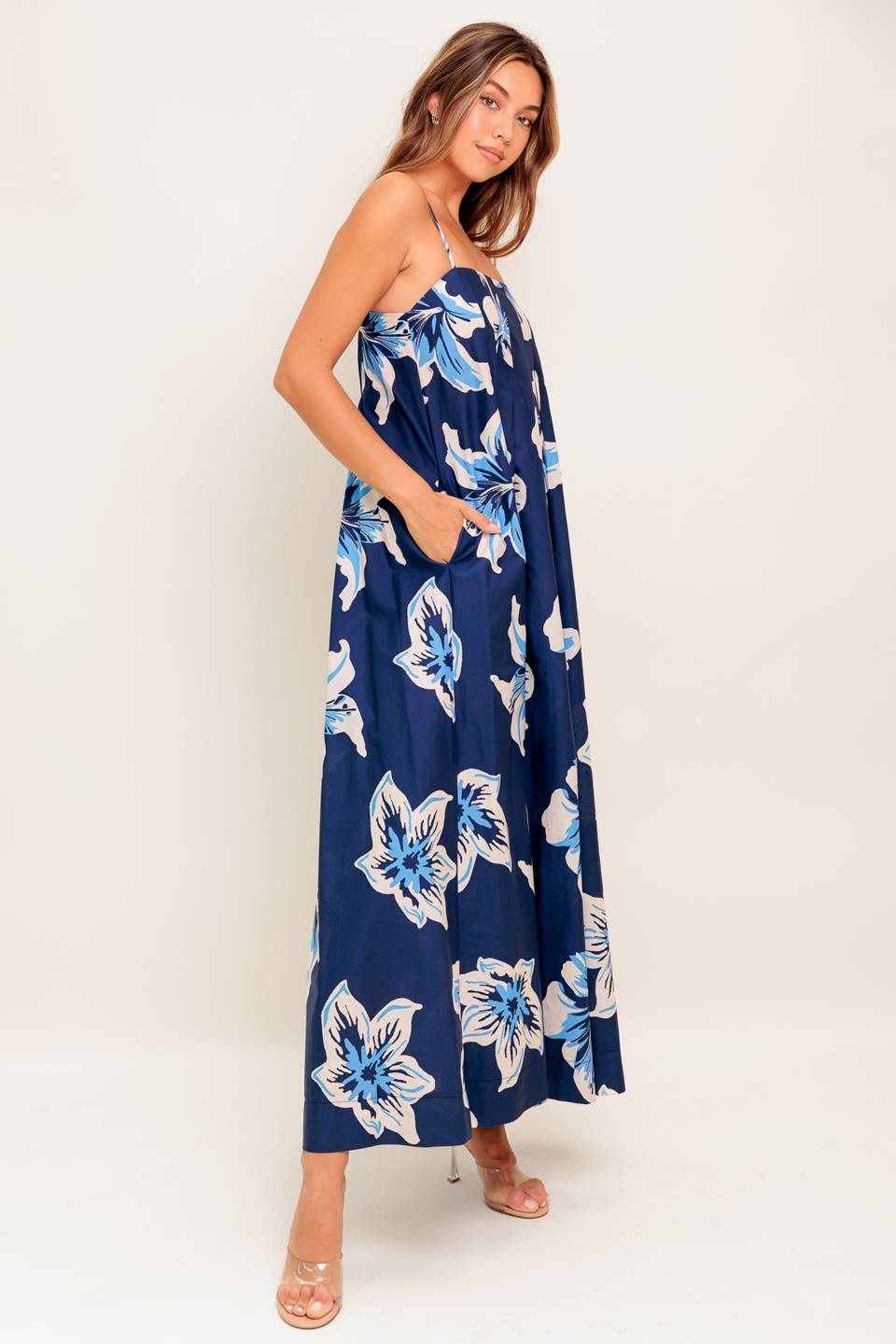 ON MY WAY WOVEN MAXI DRESS Flying Tomato