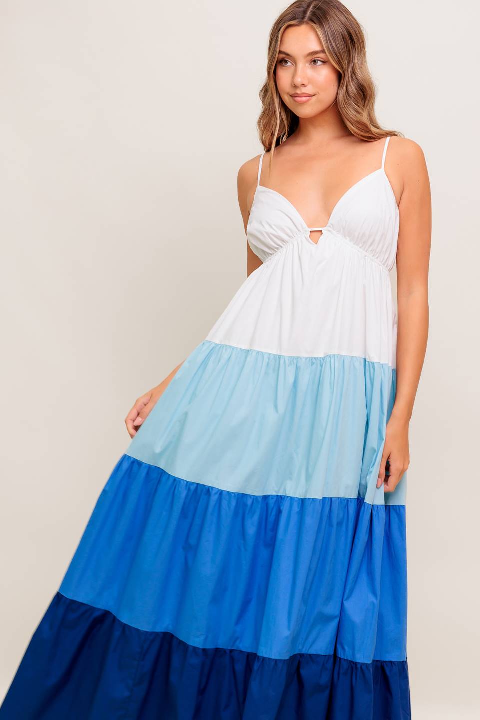 CRUISE MODE WOVEN MIDI DRESS Flying Tomato