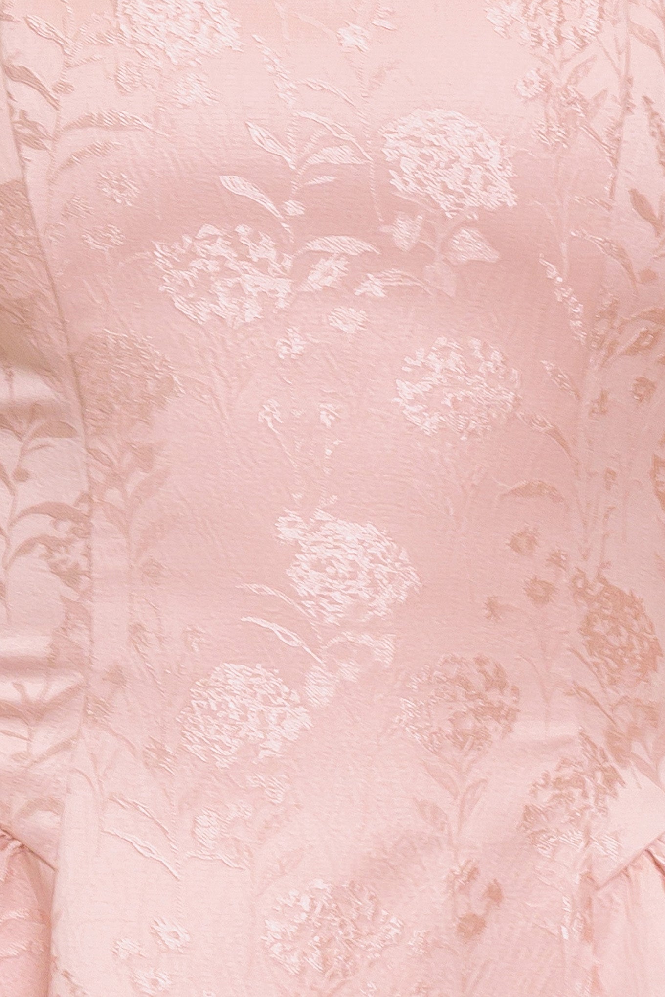 SWEET BLOOM WOVEN JACQUARD SATIN MINI DRESS Flying Tomato