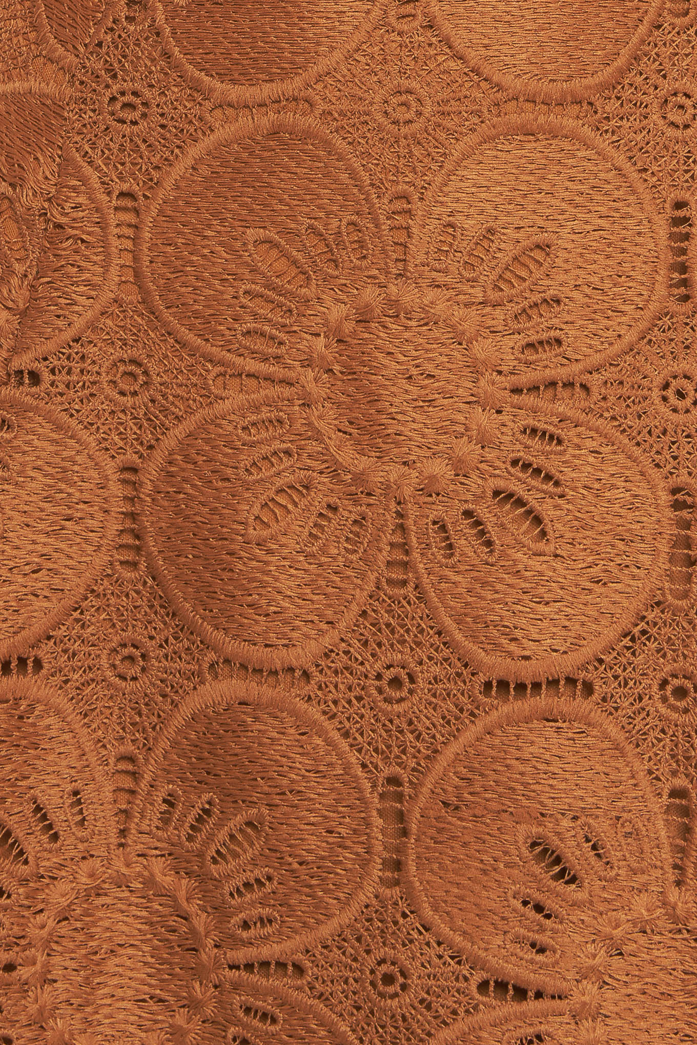 AUTUMN BLOOM WOVEN LACE MINI DRESS Flying Tomato