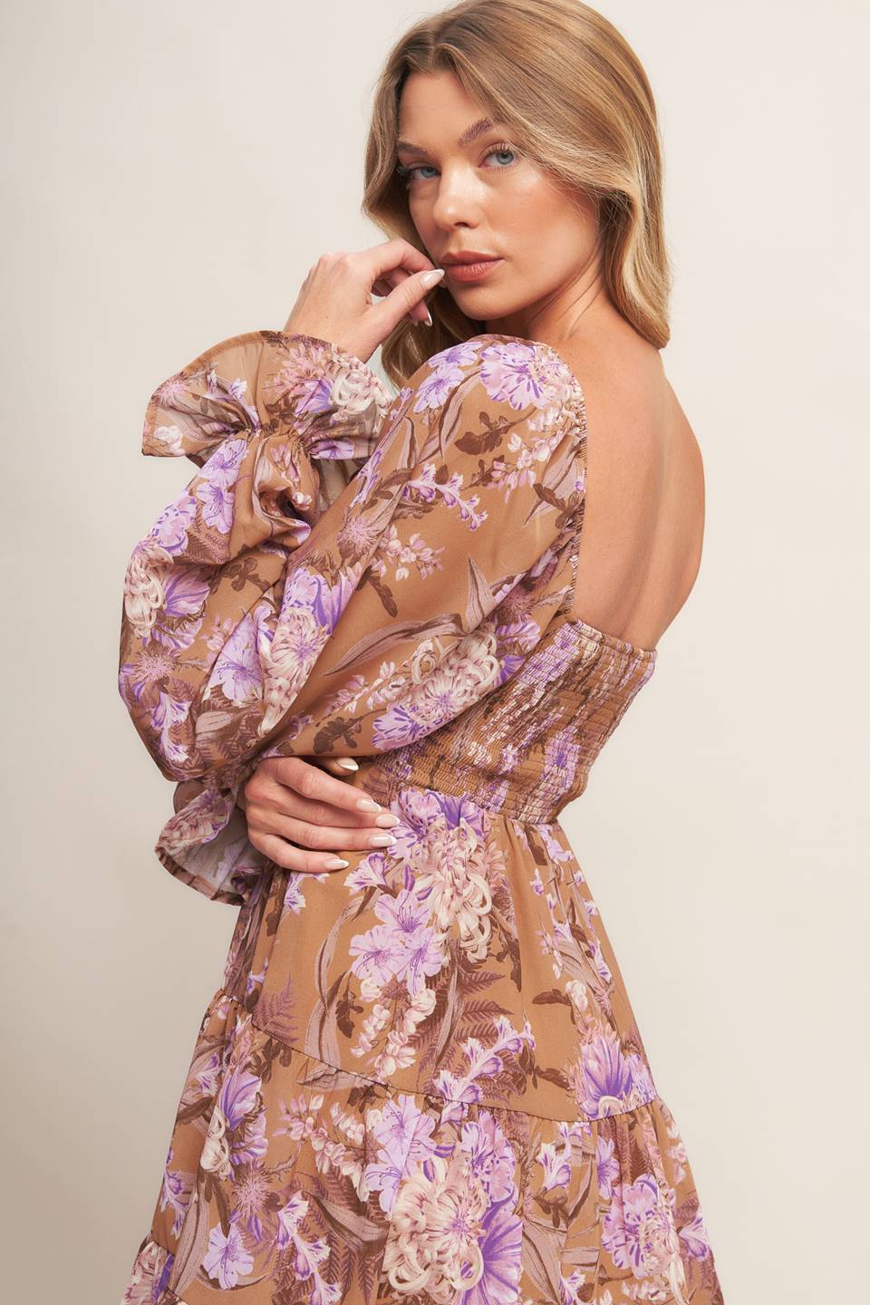 WESTERN GARDEN GIRL WOVEN MINI DRESS Flying Tomato