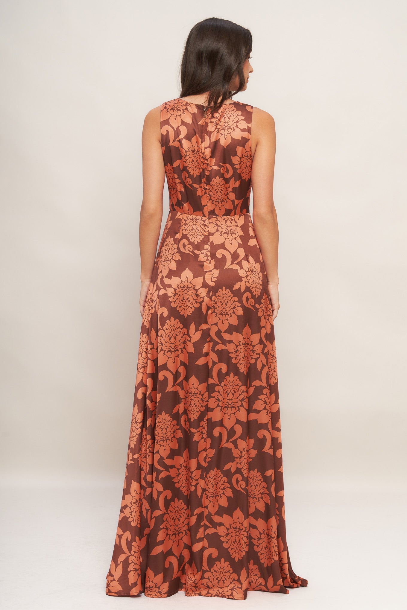 AURORA FLEUR WOVEN MAXI DRESS Flying Tomato