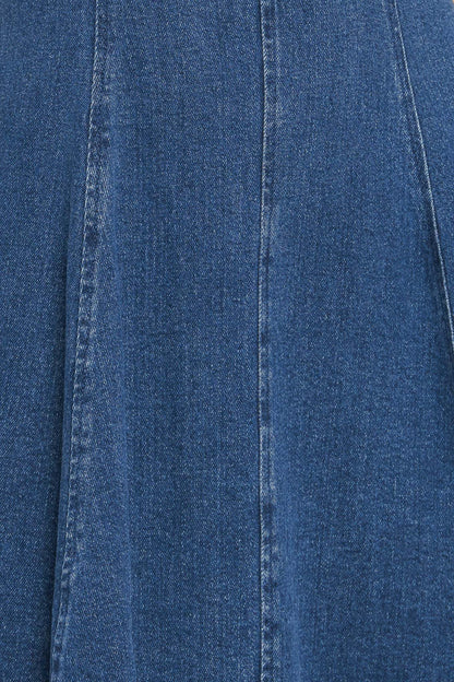 WESTWOOD CHARM DENIM MINI DRESS