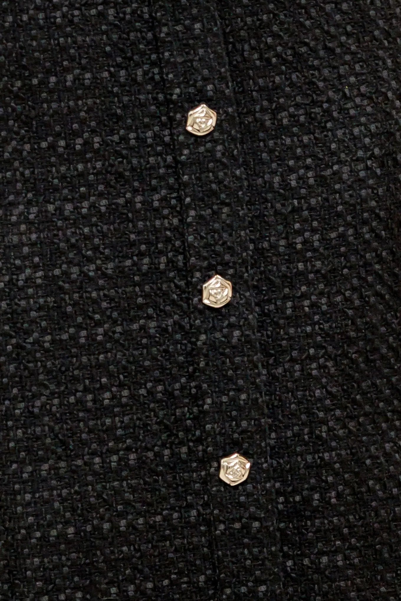 TWEED NOUVELLE WOVEN MIDI DRESS Flying Tomato