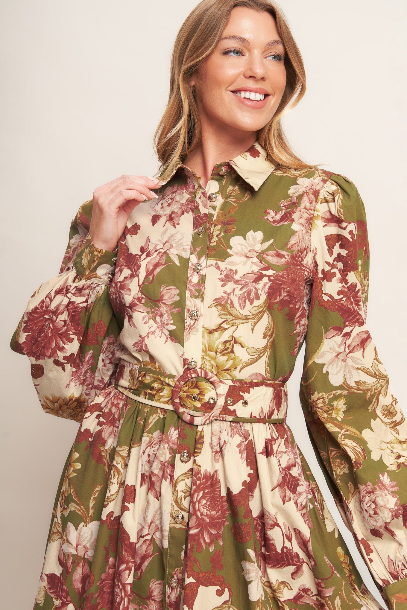 COUNTRY ROMANCE WOVEN MIDI DRESS Flying Tomato