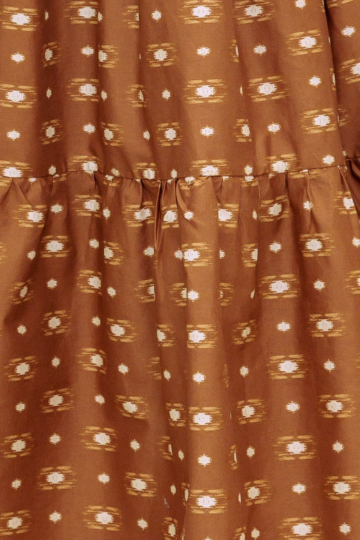 CINNAMON WALTZ WOVEN MIDI DRESS Flying Tomato