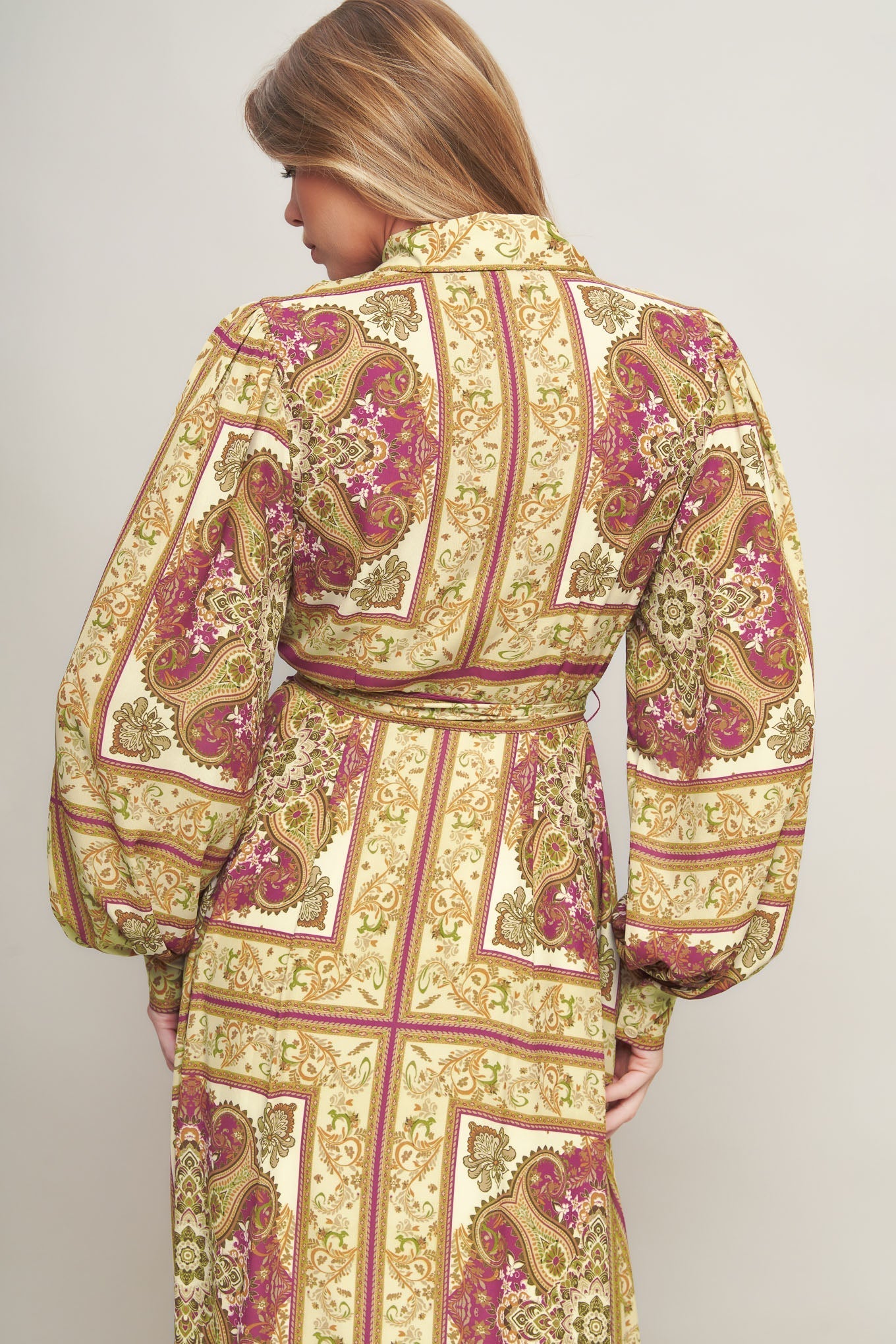 ROYAL BOHO ENERGY WOVEN MAXI DRESS Flying Tomato