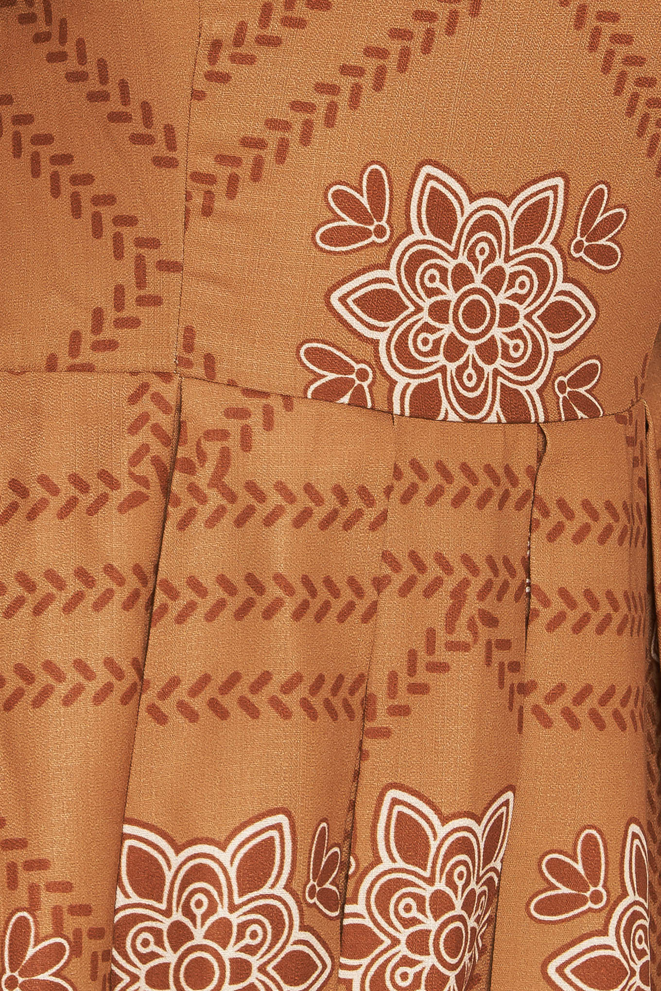 SOUTHWEST SQUARES WOVEN MIDI DRESS Flying Tomato