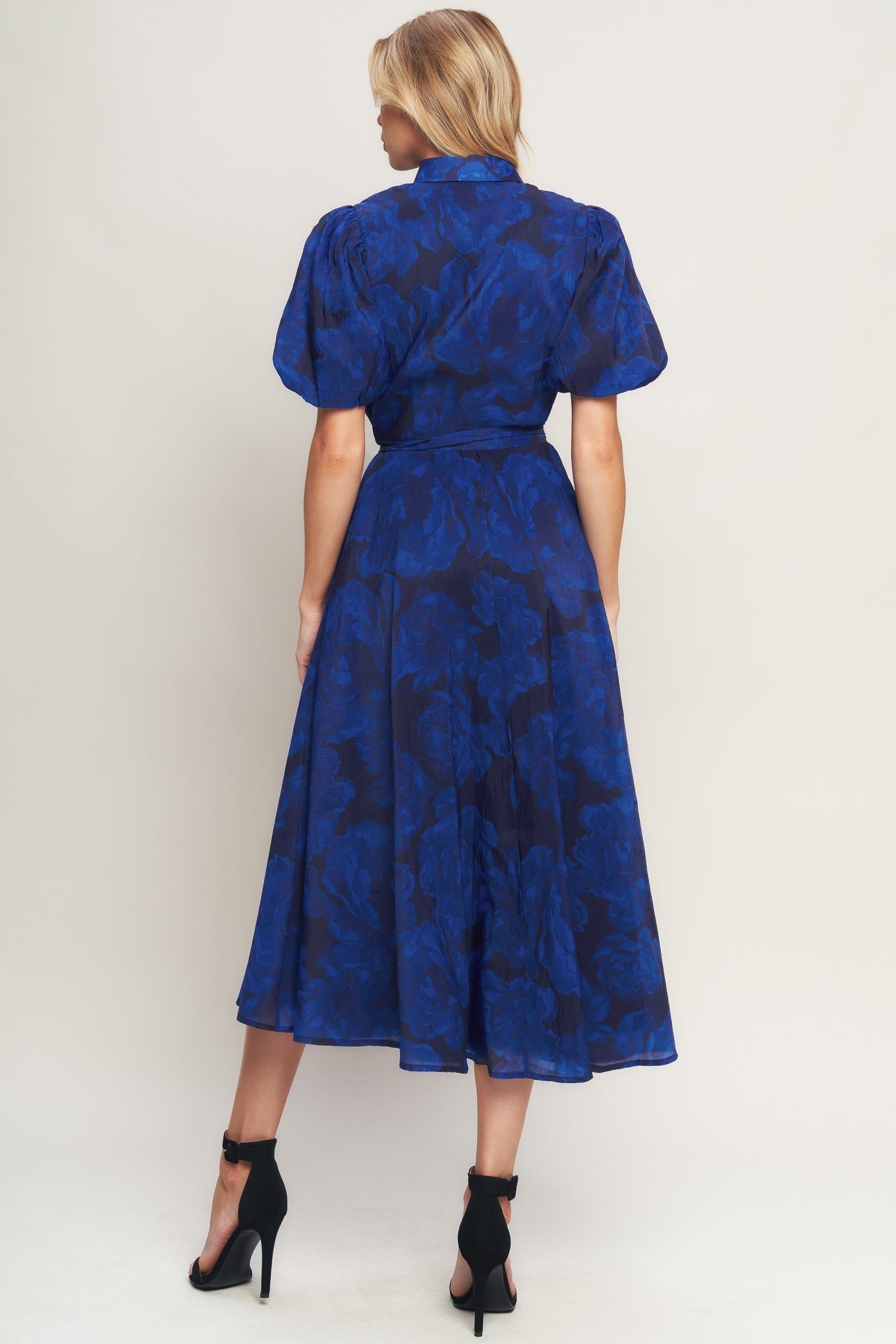 TWILIGHT MUSE WOVEN MIDI DRESS Flying Tomato