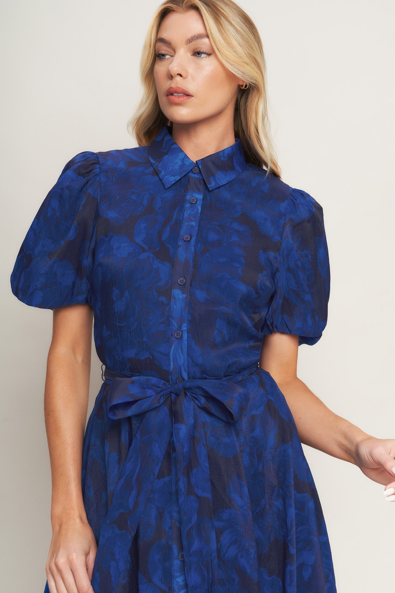 TWILIGHT MUSE WOVEN MIDI DRESS Flying Tomato