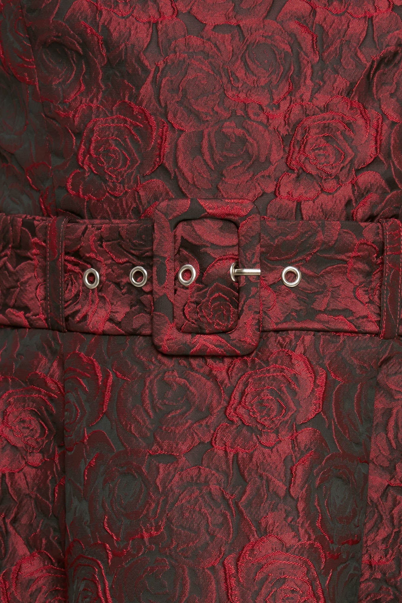 IMPERIAL ALLURE WOVEN JACQUARD MIDI DRESS Flying Tomato