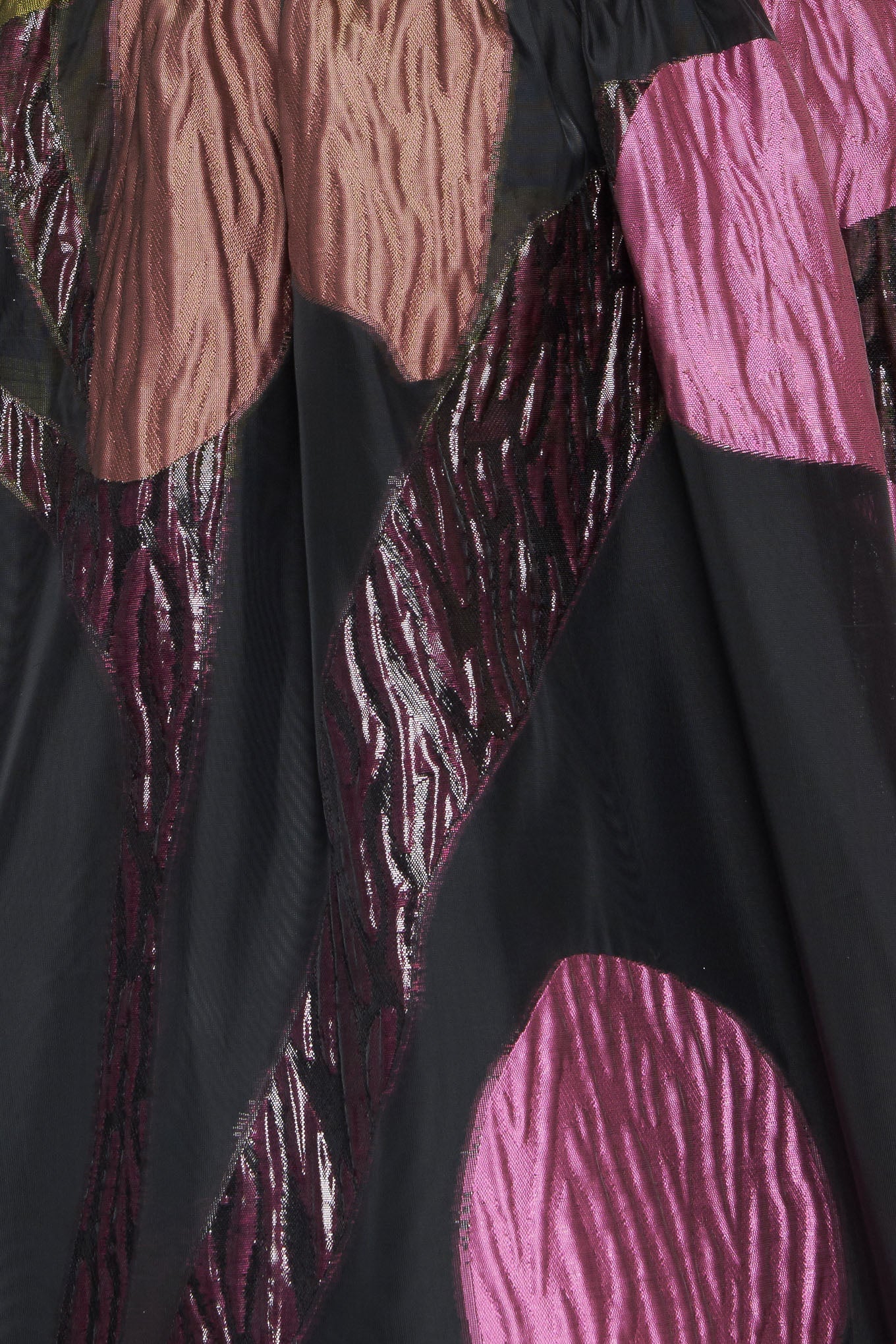 Abstract Rose Woven Midi Dress Tube Top Printed Skirt Flying Tomato