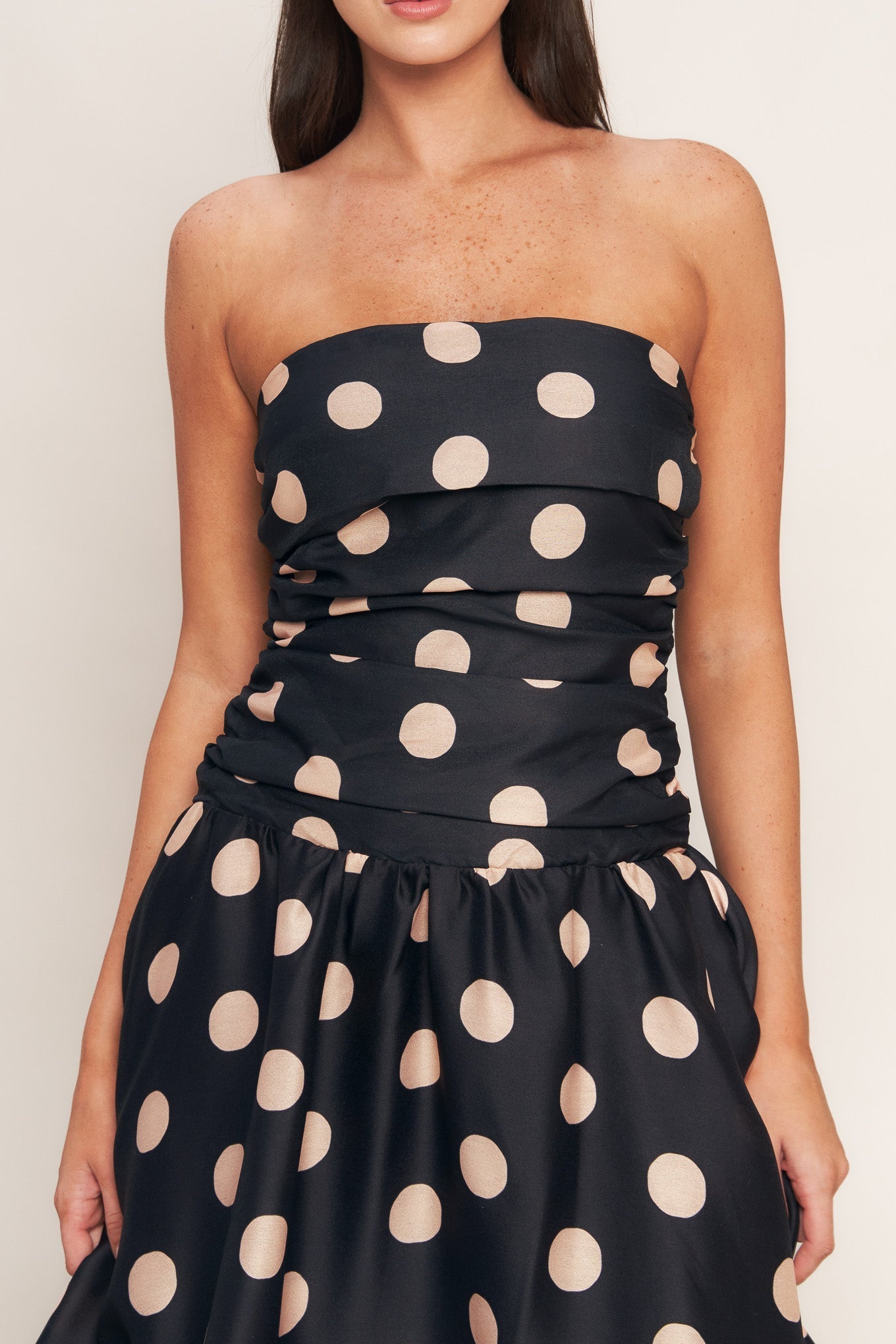 SPOTLIGHT HOUR WOVEN MIDI DRESS Flying Tomato