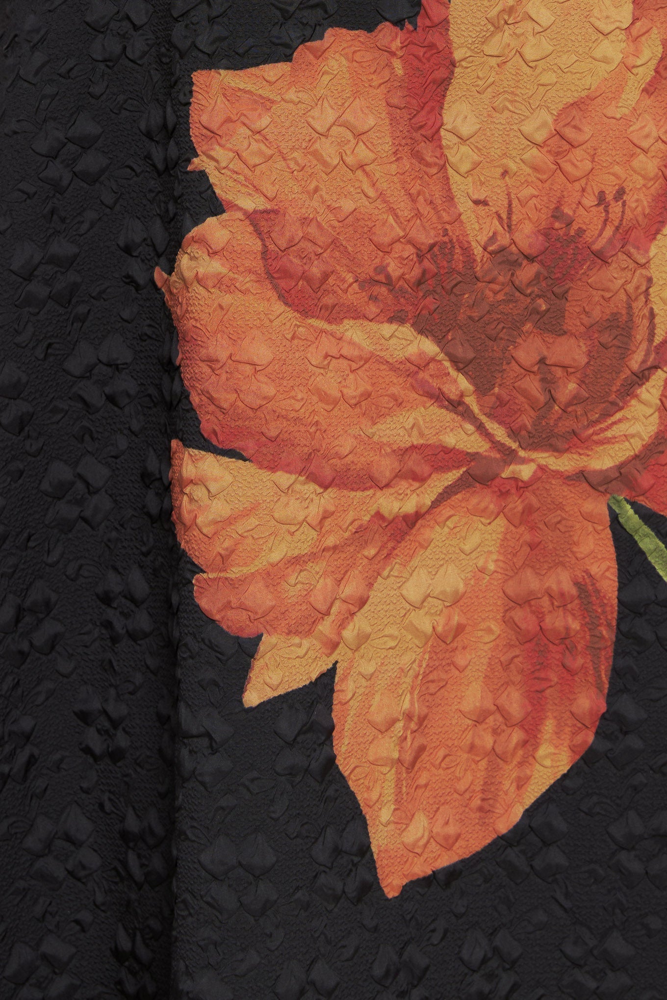 ART NOUVEAU BLOOM WOVEN MIDI DRESS Flying Tomato