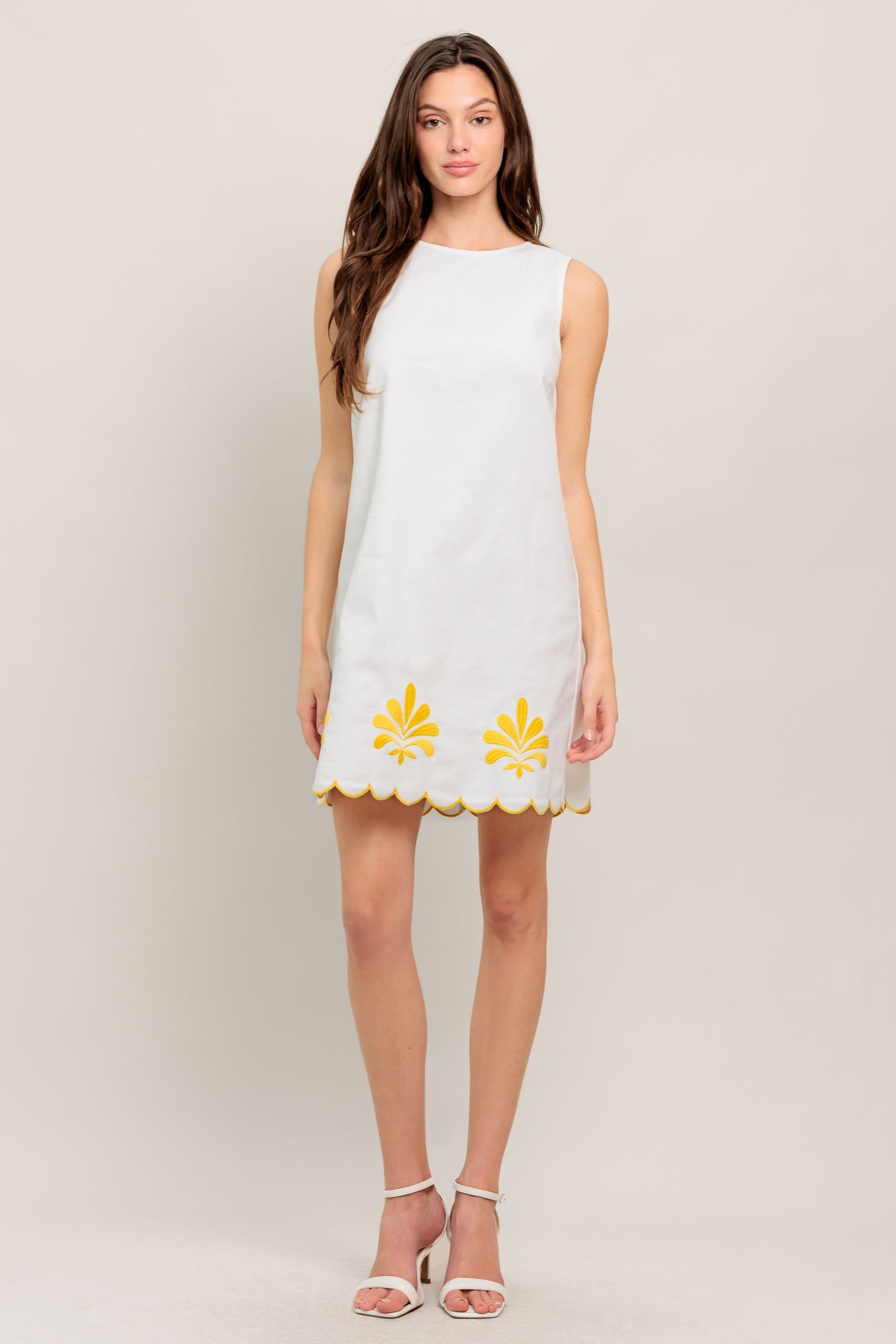SWEET AS SUNSHINE WOVEN MINI DRESS - Love Salve