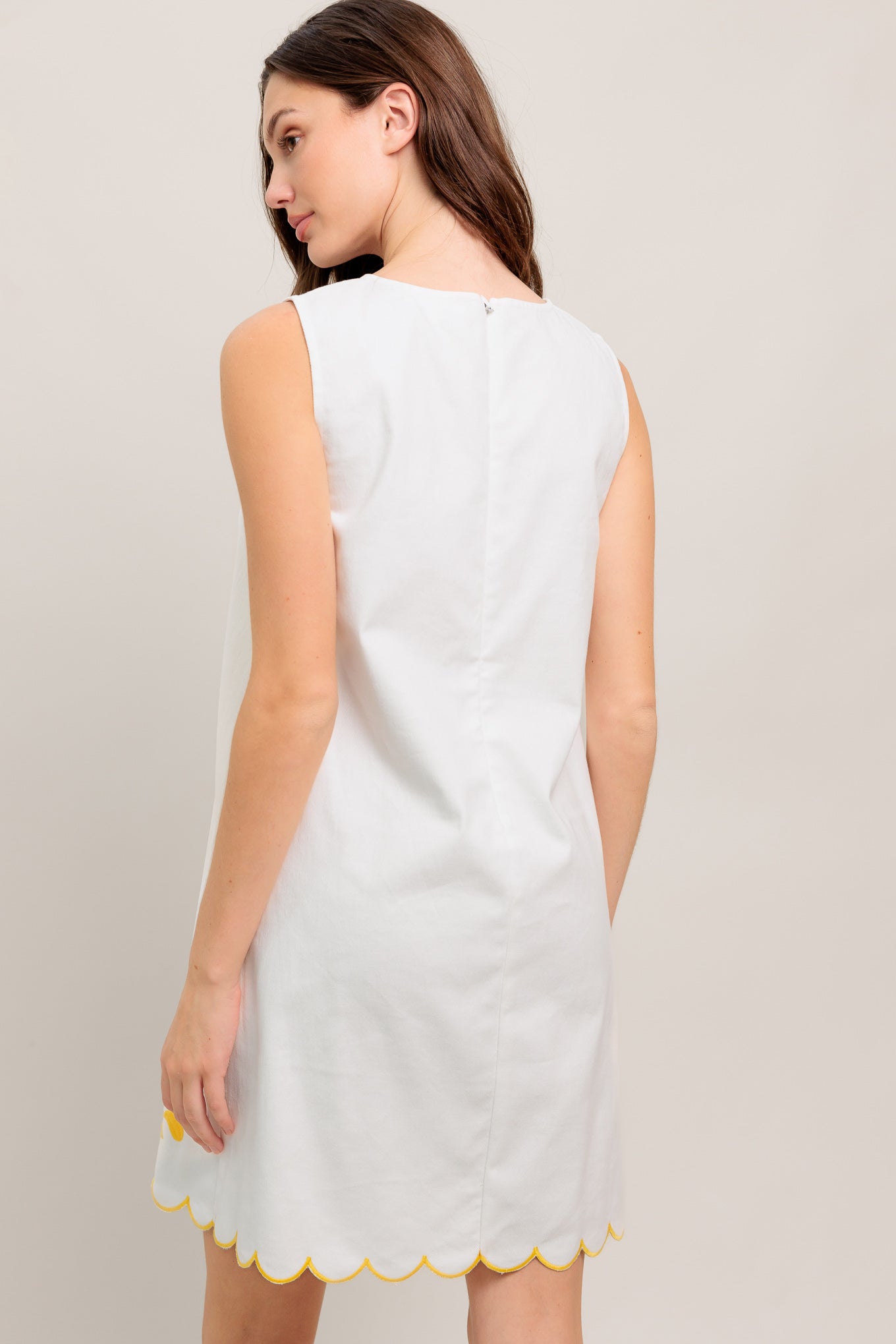 SWEET AS SUNSHINE WOVEN MINI DRESS - Love Salve