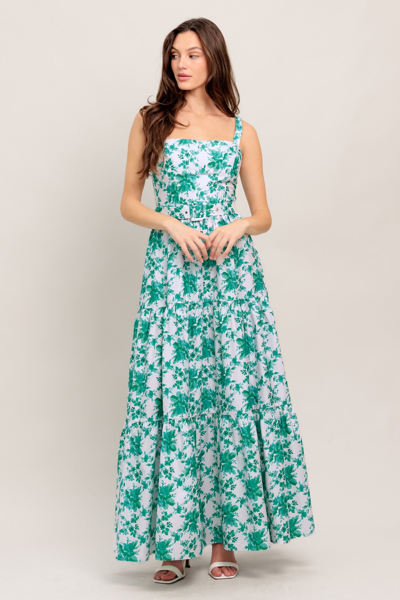 LOVE GROWS HERE WOVEN MAXI DRESS - Love Salve