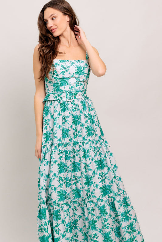 LOVE GROWS HERE WOVEN MAXI DRESS - Love Salve