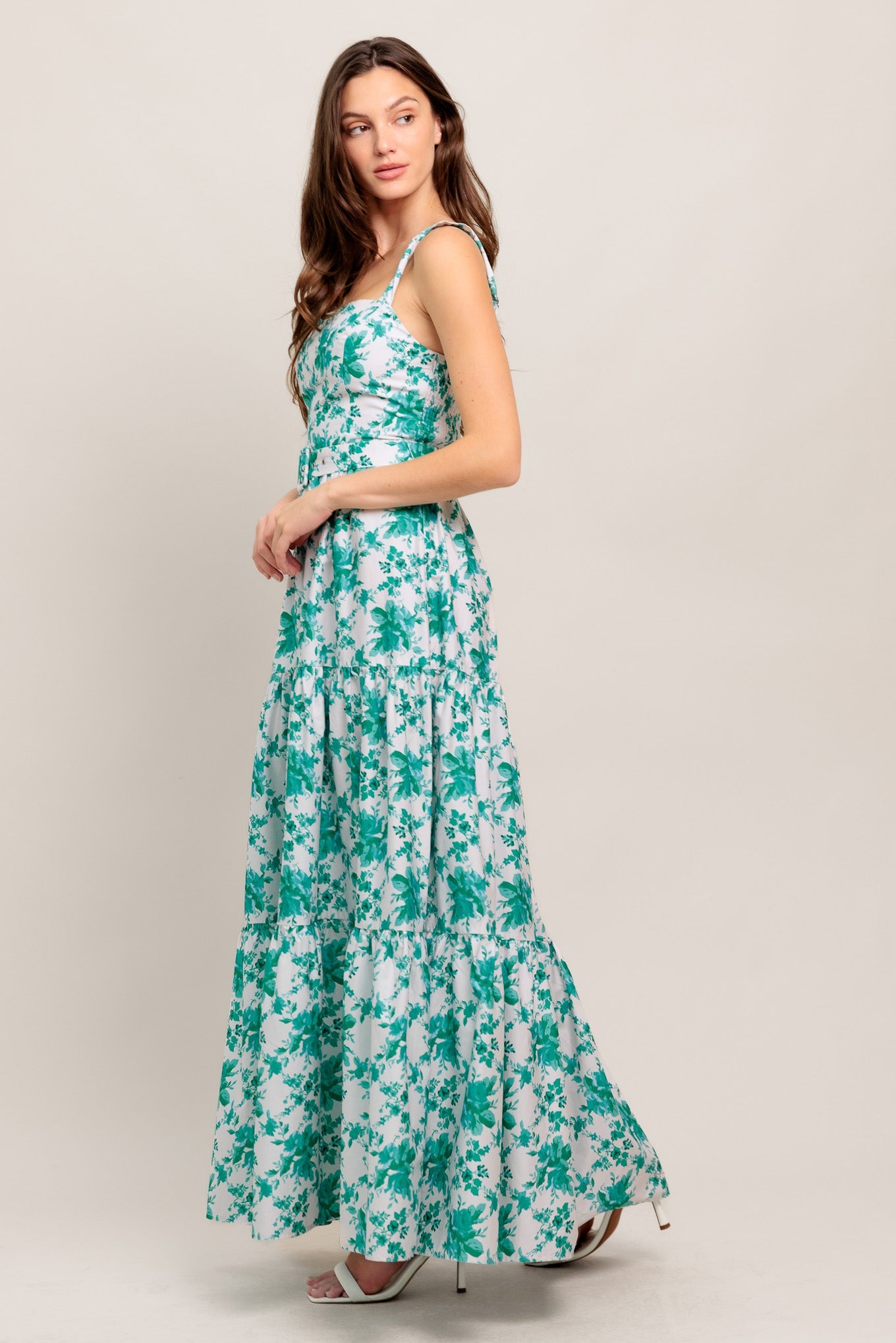 LOVE GROWS HERE WOVEN MAXI DRESS - Love Salve