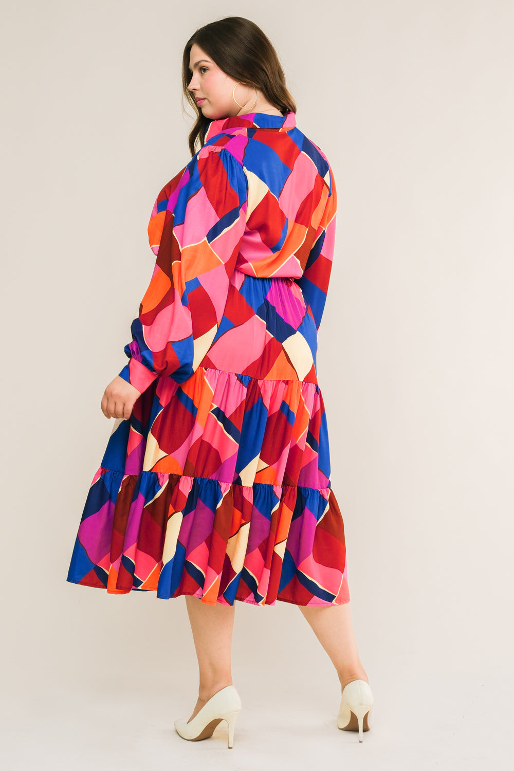 WISE WOMAN WOVEN MIDI DRESS Flying Tomato