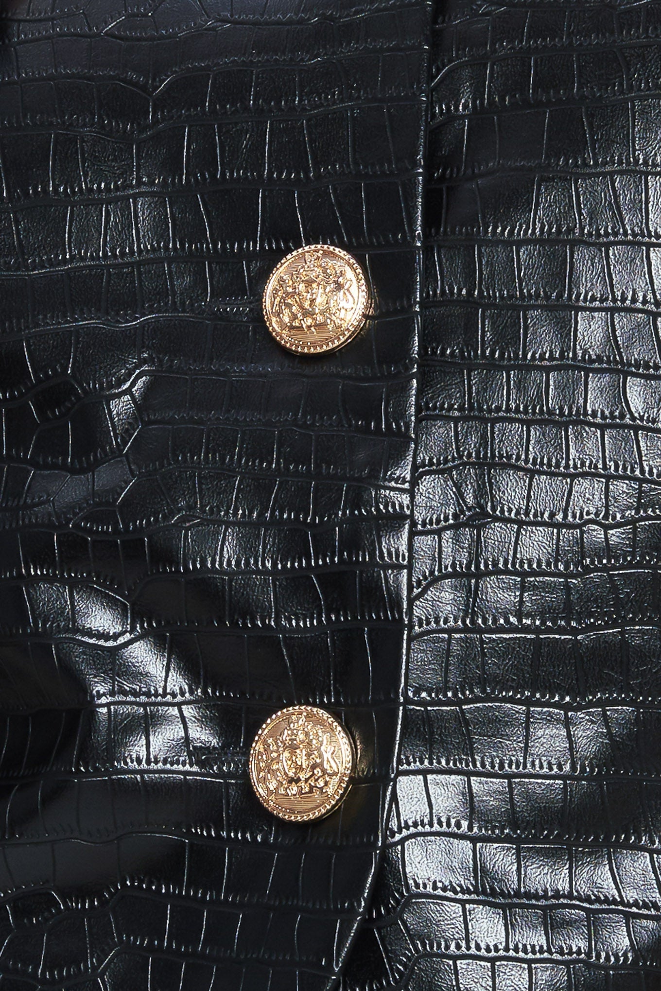 AT THE START FAUX LEATHER BOLERO JACKET Flying Tomato