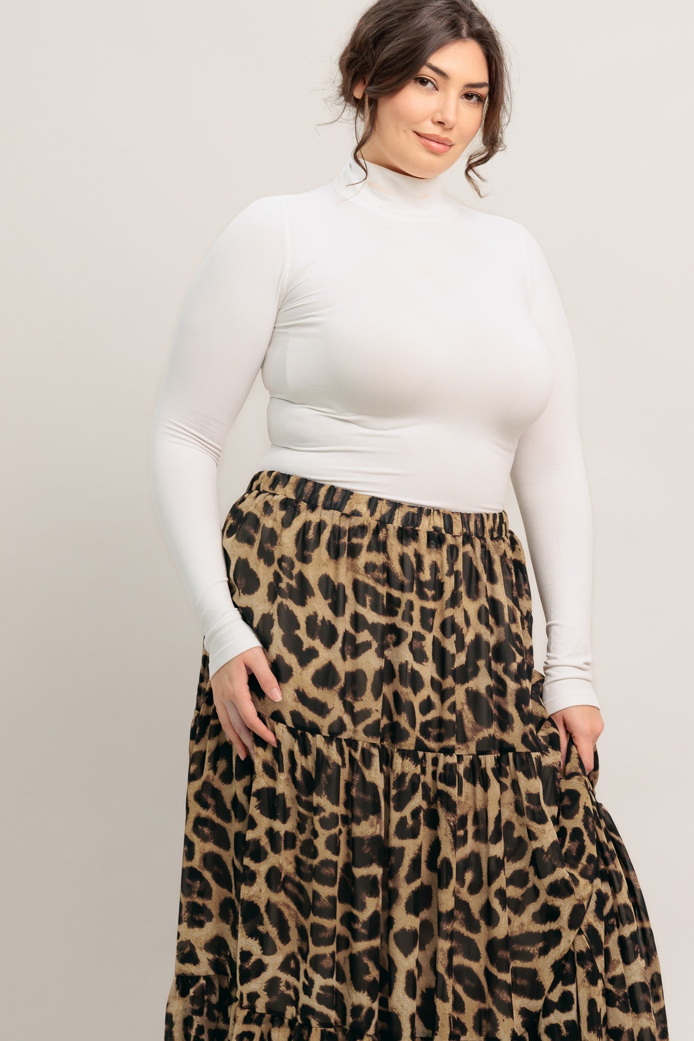 SEASONLESS STYLING WOVEN MAXI SKIRT - Love Salve