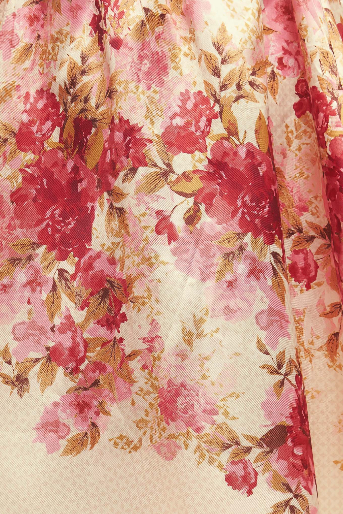 BLOSSOM DREAM BALLERINA WOVEN FULL MIDI SKIRT Flying Tomato