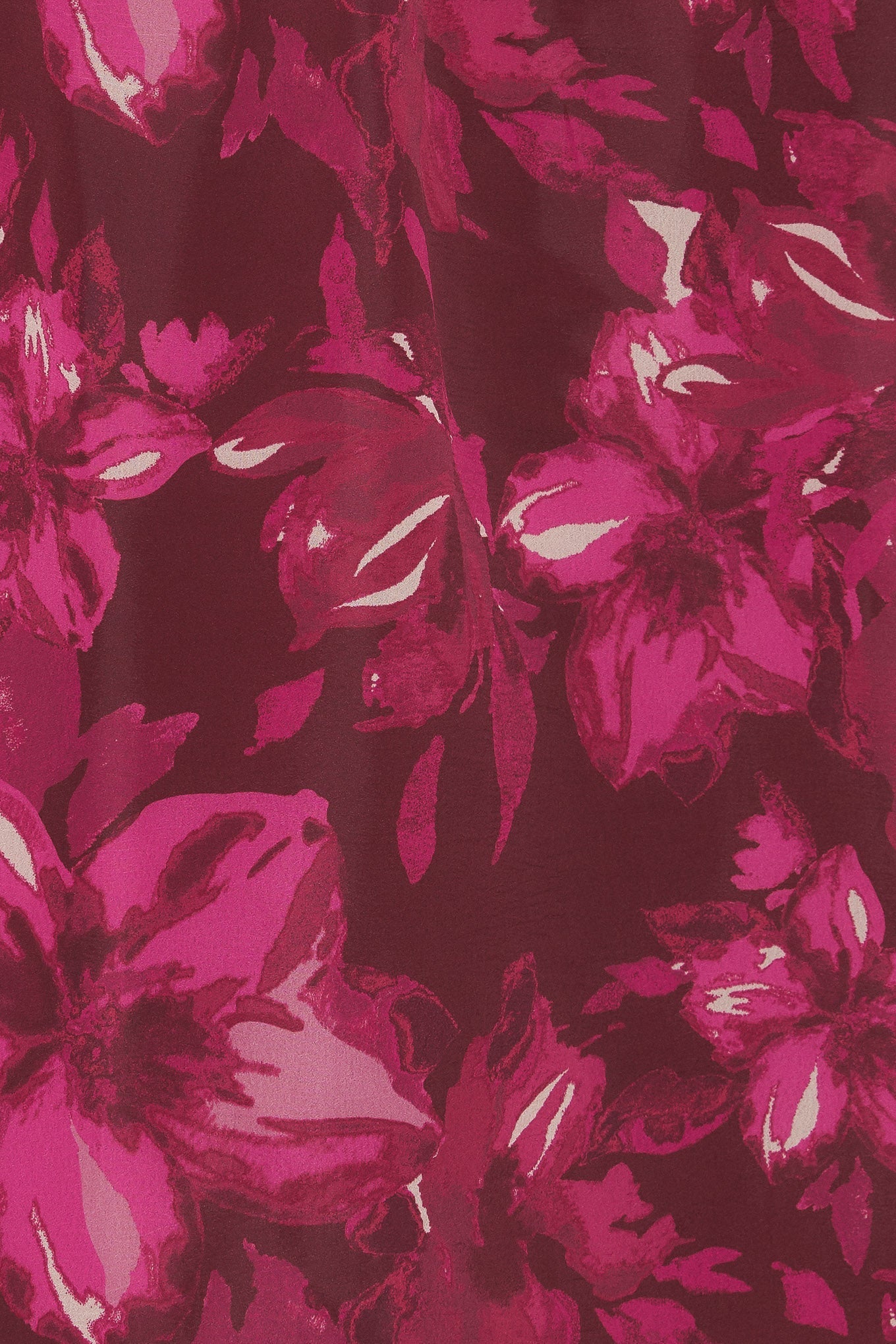 Bouquet No 9 Woven Maxi Full Skirt Printed Back Zipper Flying Tomato