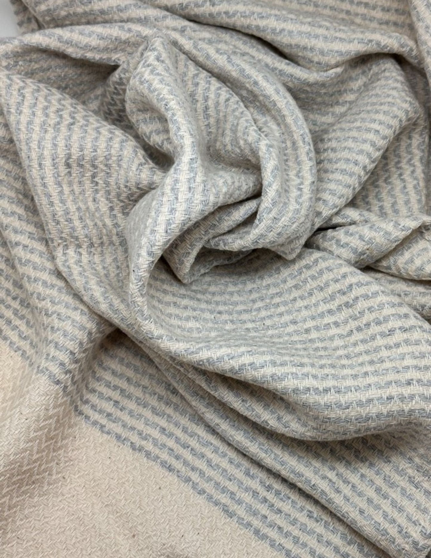 Dotty Hand Towel 100 Percent Natural Turkish Cotton 17 Inch W x 39 Inch L Eco Friendly Quick Drying Soft and Absorbent - Love Salve 