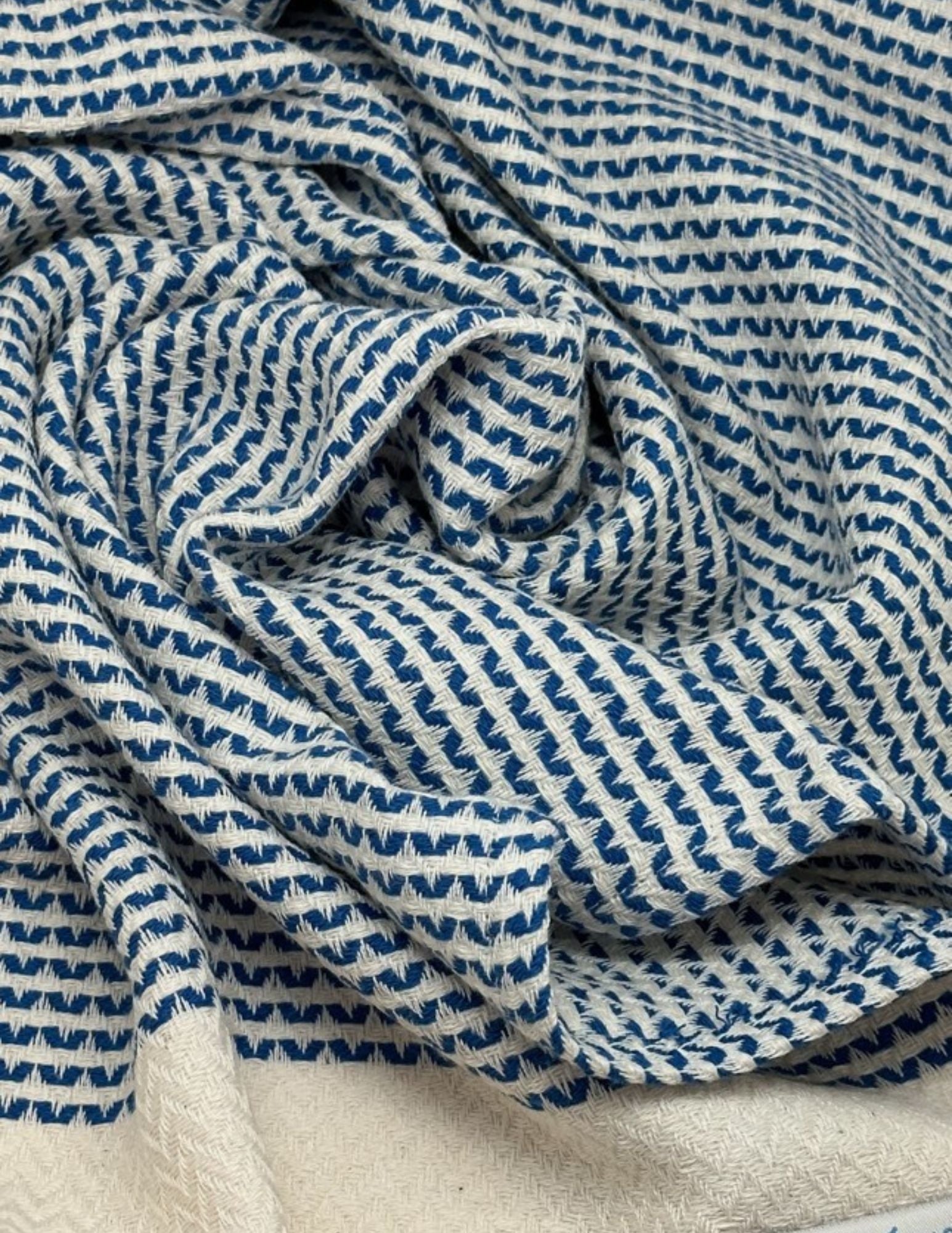Dotty Hand Towel 100 Percent Natural Turkish Cotton 17 Inch W x 39 Inch L Eco Friendly Quick Drying Soft and Absorbent - Love Salve 