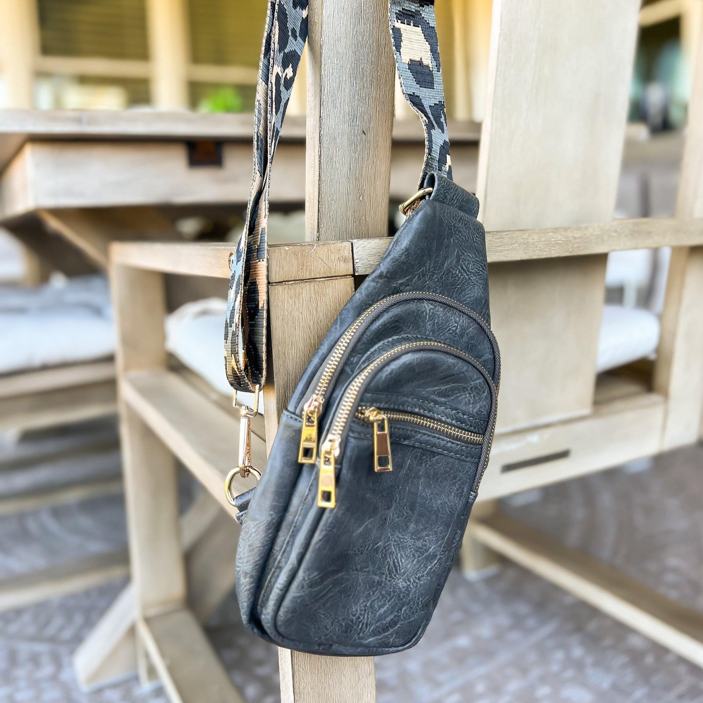 Riley Sling Bag Choose Your Strap Interchangeable Design