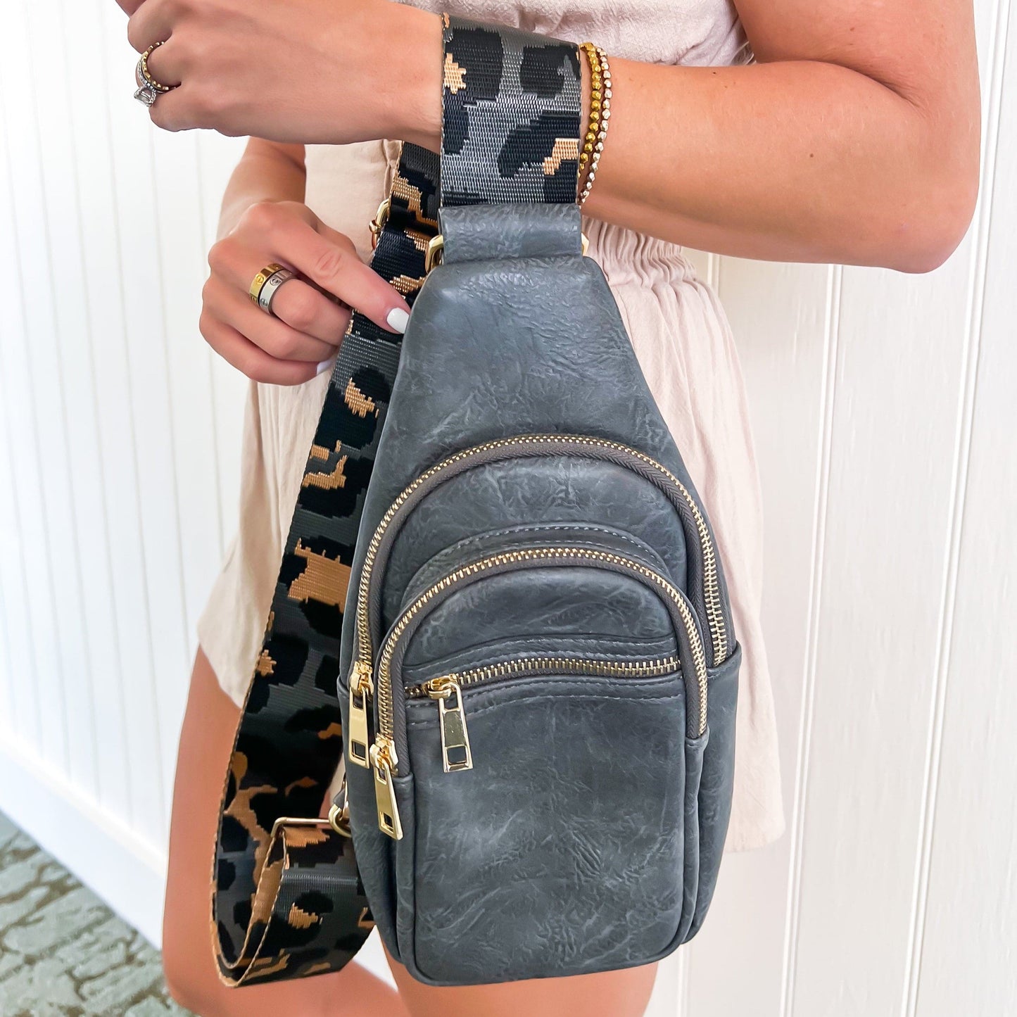 Riley Sling Bag Choose Your Strap Interchangeable Design