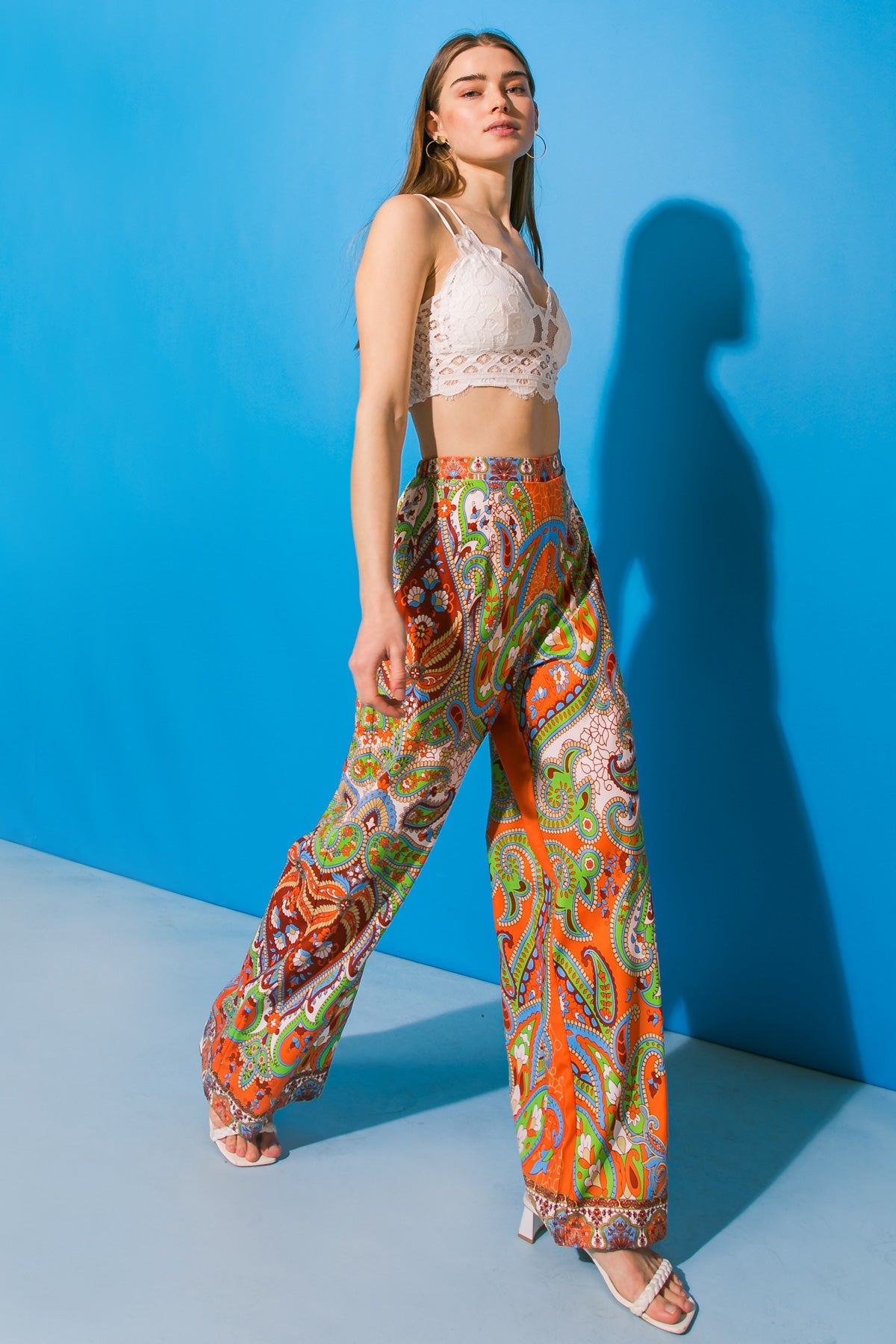 IN A GOOD PLACE WOVEN PANTS 