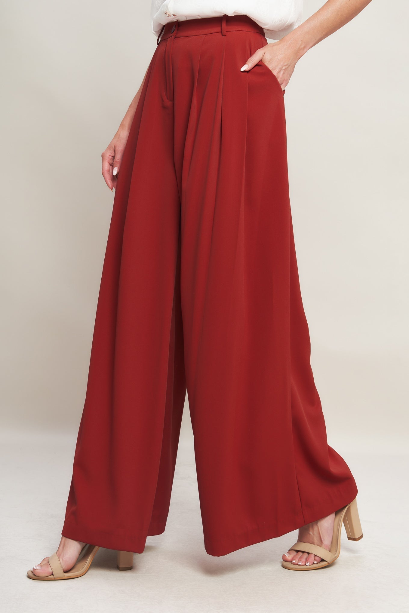 THROW IT BACK WOVEN PANTS Flying Tomato