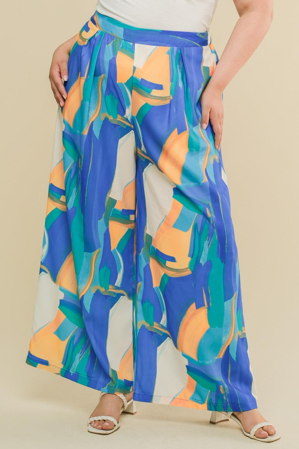 Flying Tomato DEVOTED LOVER WOVEN PANTS, styled with a top, illustrating a complete outfit for a polished look.