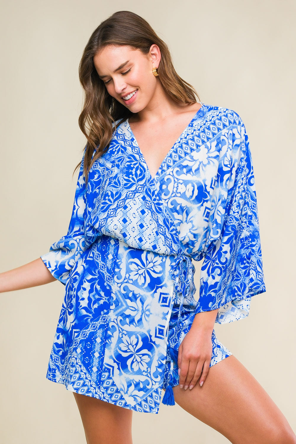 MOMENT MAKER WOVEN ROMPER Flying Tomato